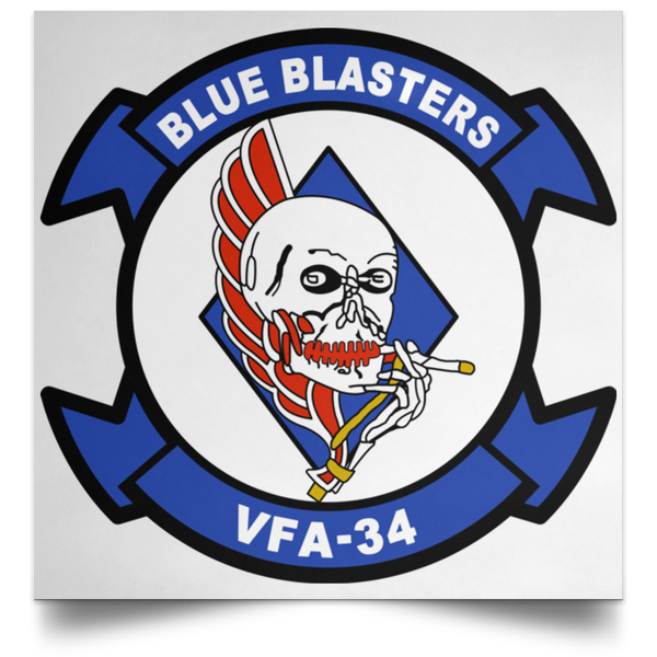 VFA 34 2 Poster - Square