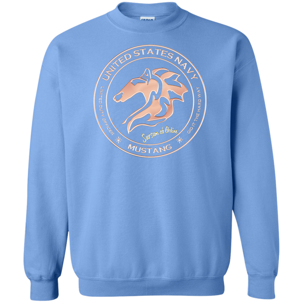 Mustang 3 Crewneck Pullover Sweatshirt