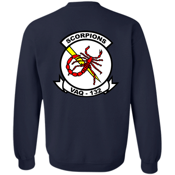 VAQ 132 3 Crewneck Pullover Sweatshirt