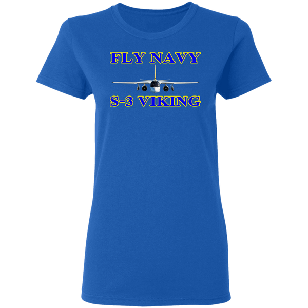 Fly Navy S-3 1 Ladies' Cotton T-Shirt