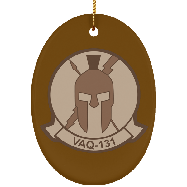 VAQ 131 6 Ornament - Oval