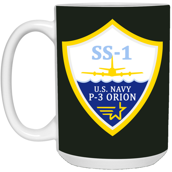 P-3 Orion 3 SS-1 White Mug - 15oz