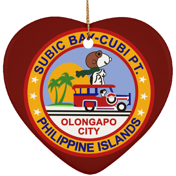 Subic Cubi Pt 01 Ornament - Heart