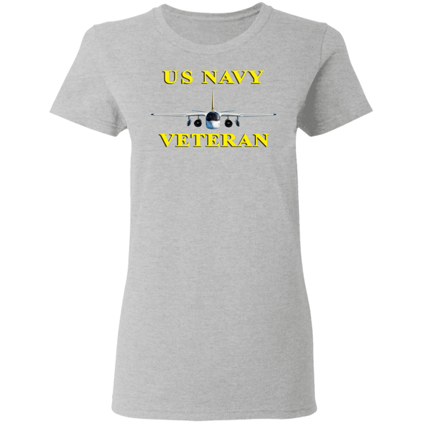 Navy Vet 3 Ladies' Cotton T-Shirt