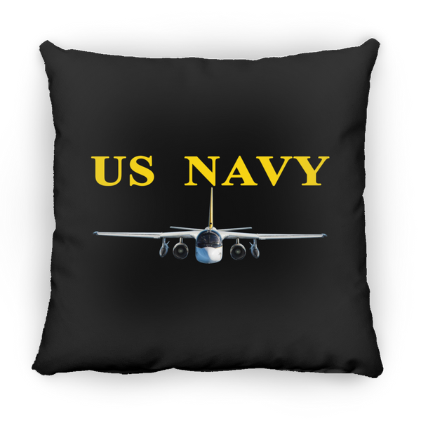 US Navy S-3 4 Pillow - Square - 18x18