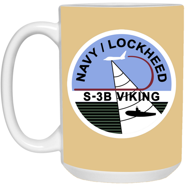 S-3 Viking 7 White Mug - 15oz