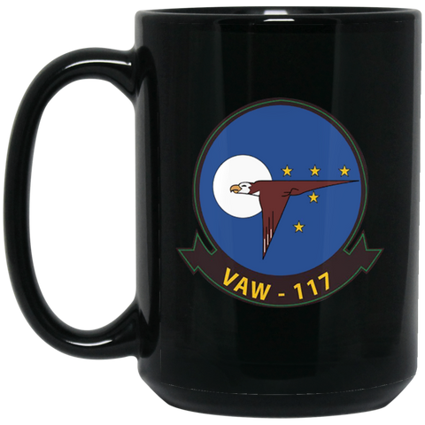VAW 117 1 Black Mug - 15oz