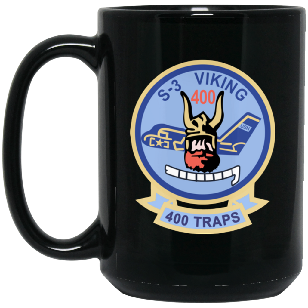 S-3 Viking 6 Black Mug - 15oz