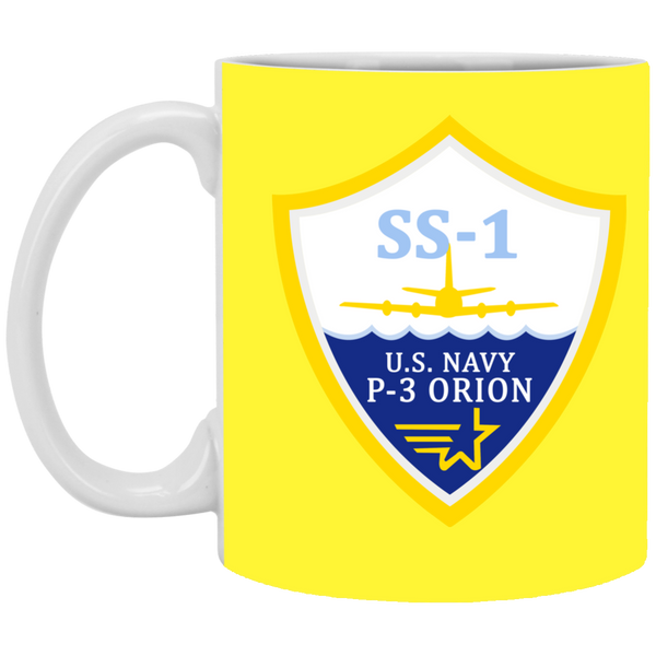 P-3 Orion 3 SS-1 White Mug - 11oz