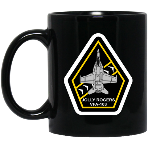 VFA 103 1 Black Mug - 11oz