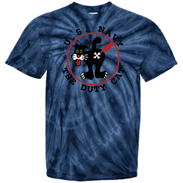 Duty Cat 4 Customized 100% Cotton Tie Dye T-Shirt