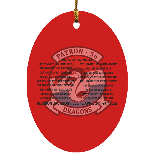 VP-56 2022 1 Ornament - Oval