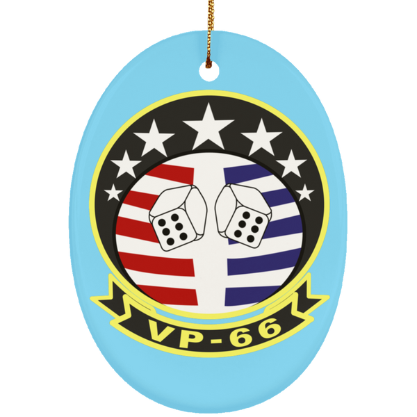 VP 66 4 Ornament Ceramic - Oval