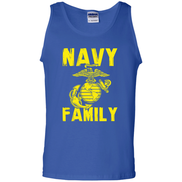 Navy Family Semper Fi 1 Cotton Tank Top