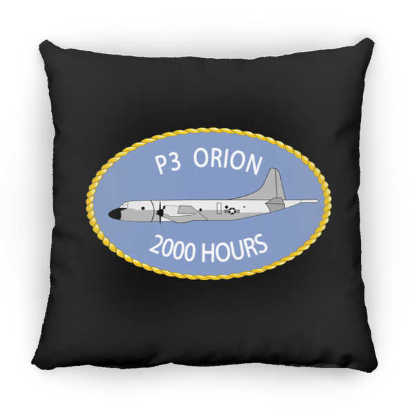 P-3 Orion 9 2000 a Pillow - Square - 16x16