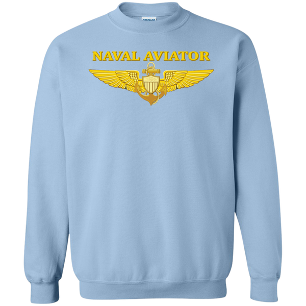 Aviator 2 Printed Crewneck Pullover Sweatshirt