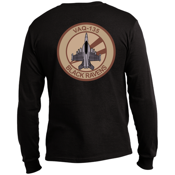 VAQ 135 6c LS T-Shirt  Made in the US