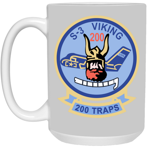 S-3 Viking 4 White Mug - 15oz