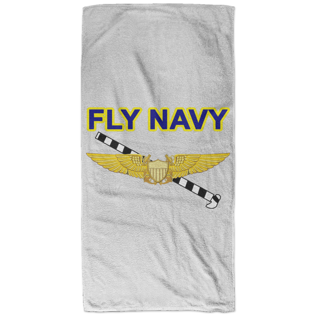 Fly Navy Tailhook 3 Bath Towel - 32x64