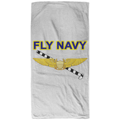 Fly Navy Tailhook 3 Bath Towel - 32x64