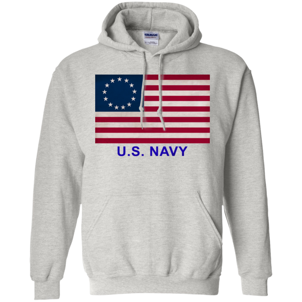 Betsy Ross USN 1 Pullover Hoodie