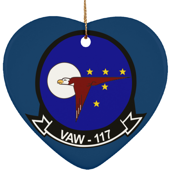 VAW 117 2 Ornament - Heart