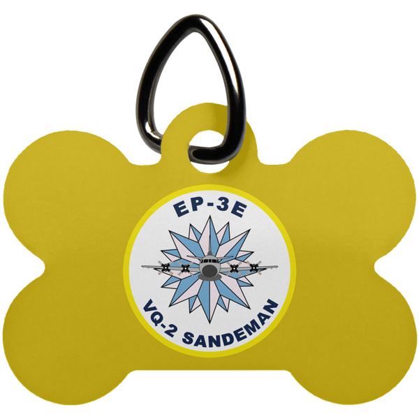 VQ 02 3 Pet Tag - Dog Bone