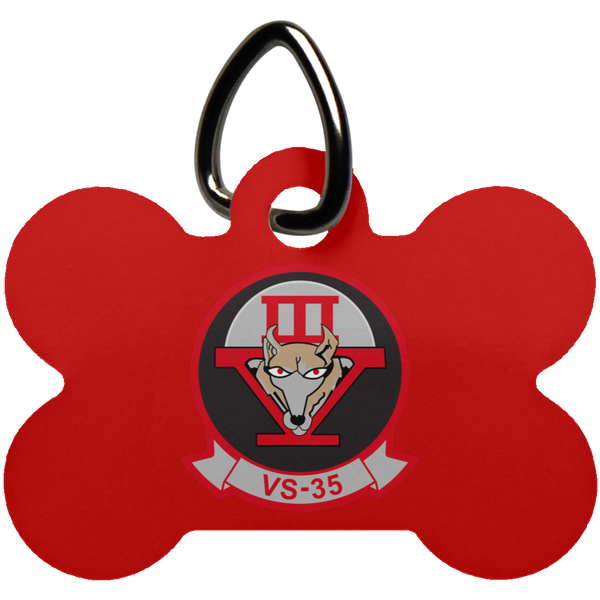 VS 35 3 Pet Tag - Dog Bone