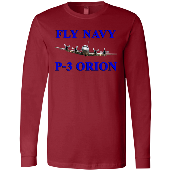 Fly Navy P-3 1 Jersey LS T-Shirt