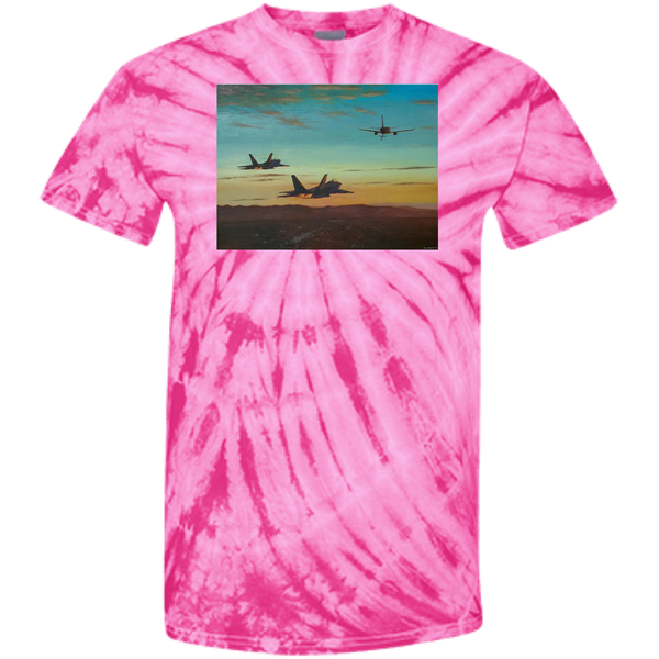 Time To Refuel Cotton Tie Dye T-Shirt