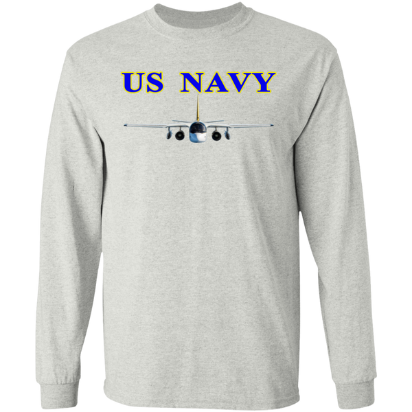 US Navy S-3 2 LS Ultra Cotton T-Shirt