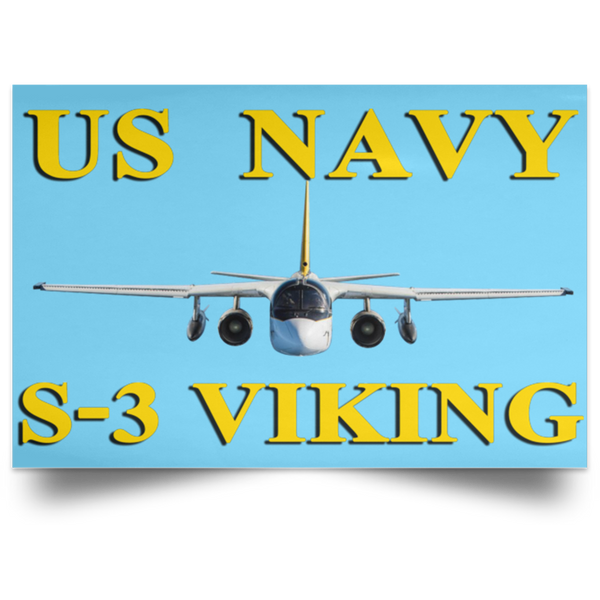 US Navy S-3 3 Poster – Landscape