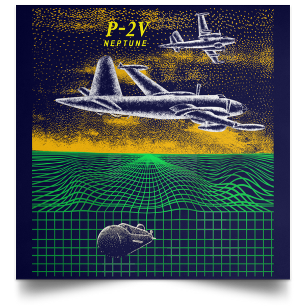 P-2V 2 Poster - Square