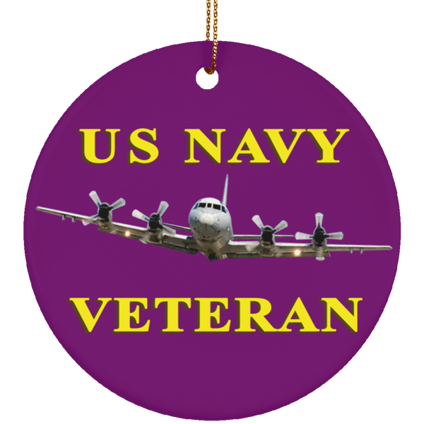 Navy Vet 2 Ornament - Circle