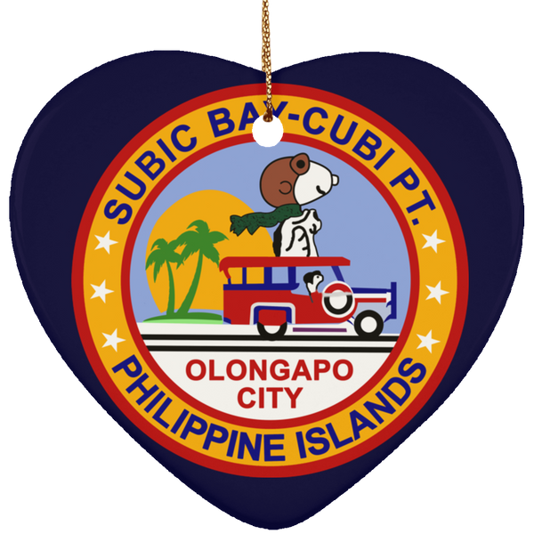 Subic Cubi Pt 01 Ornament - Heart