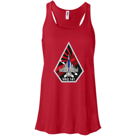 VAQ 141 7 Flowy Racerback Tank