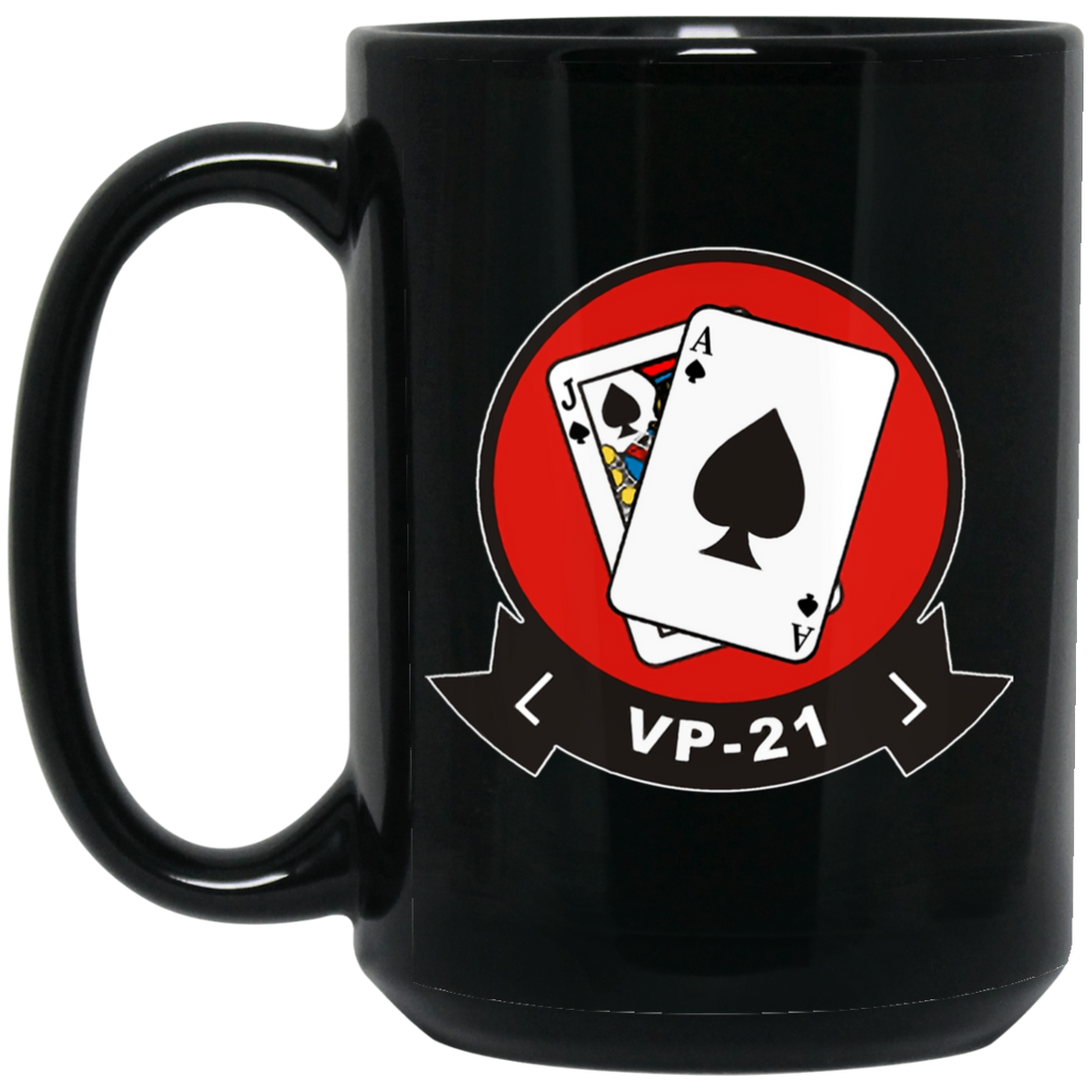 VP 21 1 Black Mug - 15oz