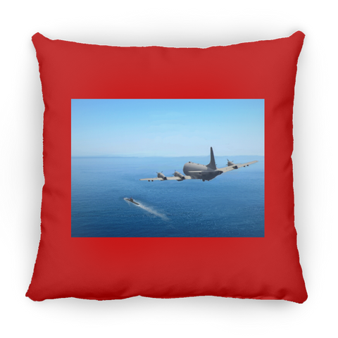 In For The Kill a Pillow - Square - 18x18