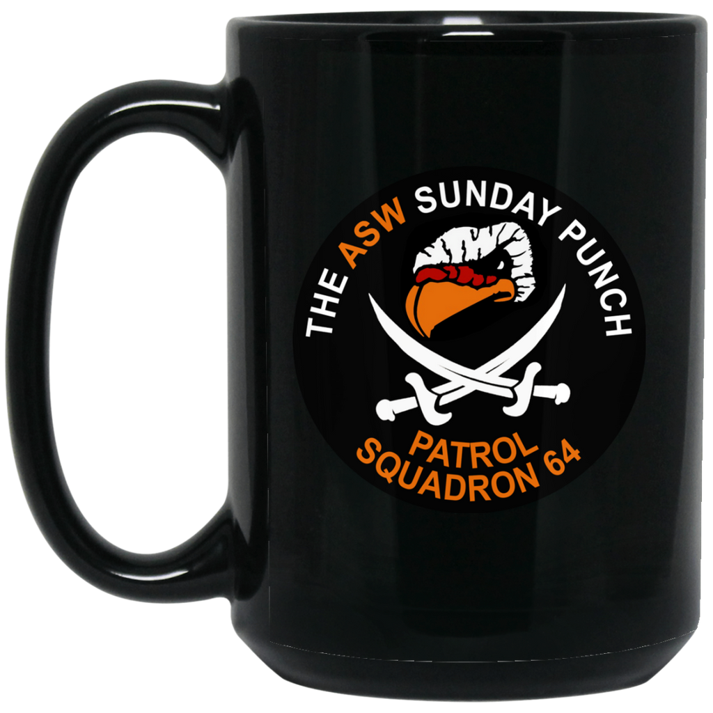 VP 64 3 Black Mug - 15oz