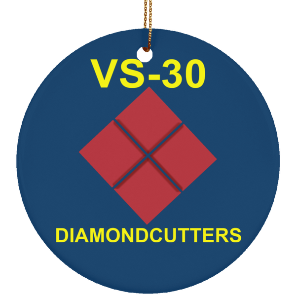 VS 30 4 Ornament Ceramic - Circle