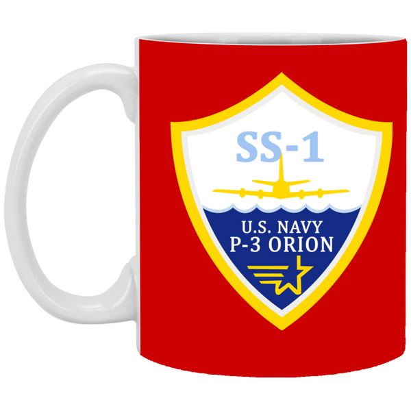 P-3 Orion 3 SS-1 White Mug - 11oz