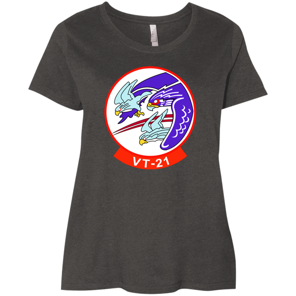 VT 21 1 Ladies' Curvy T-Shirt