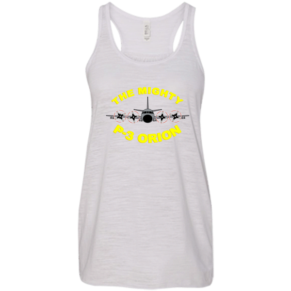 P-3 Orion 6 Mighty P-3 Flowy Racerback Tank