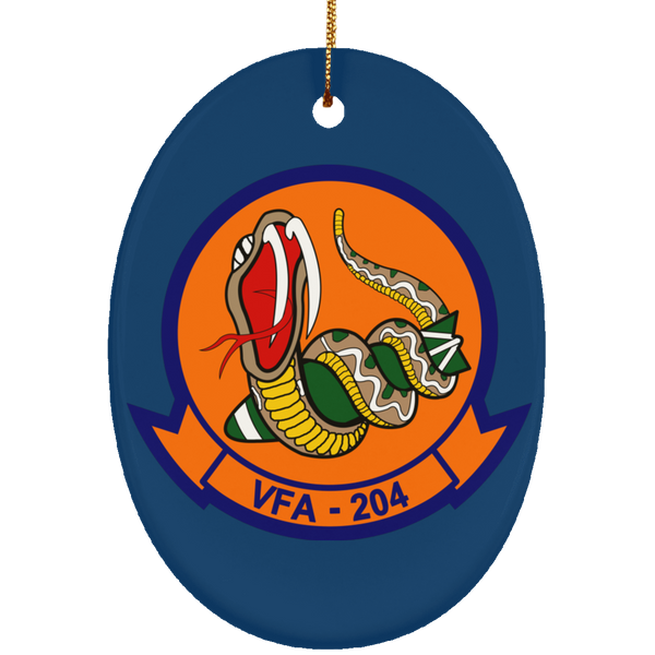 VFA 204 1 Ornament Ceramic - Oval