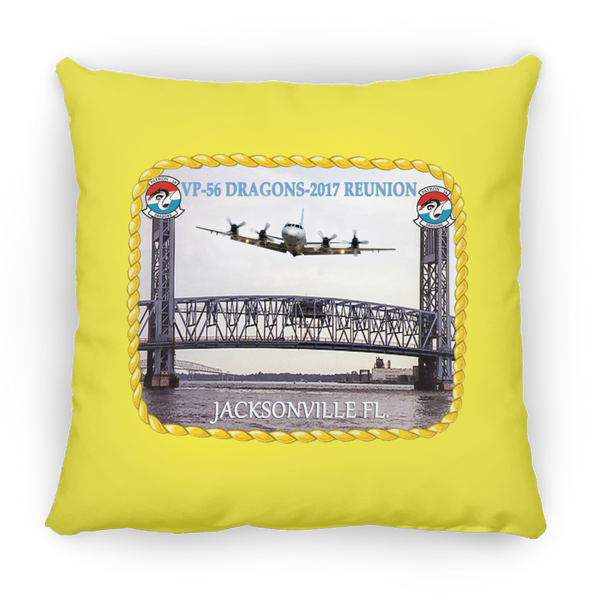 VP-56 2017 Reunion 1 Pillow - Square - 18x18