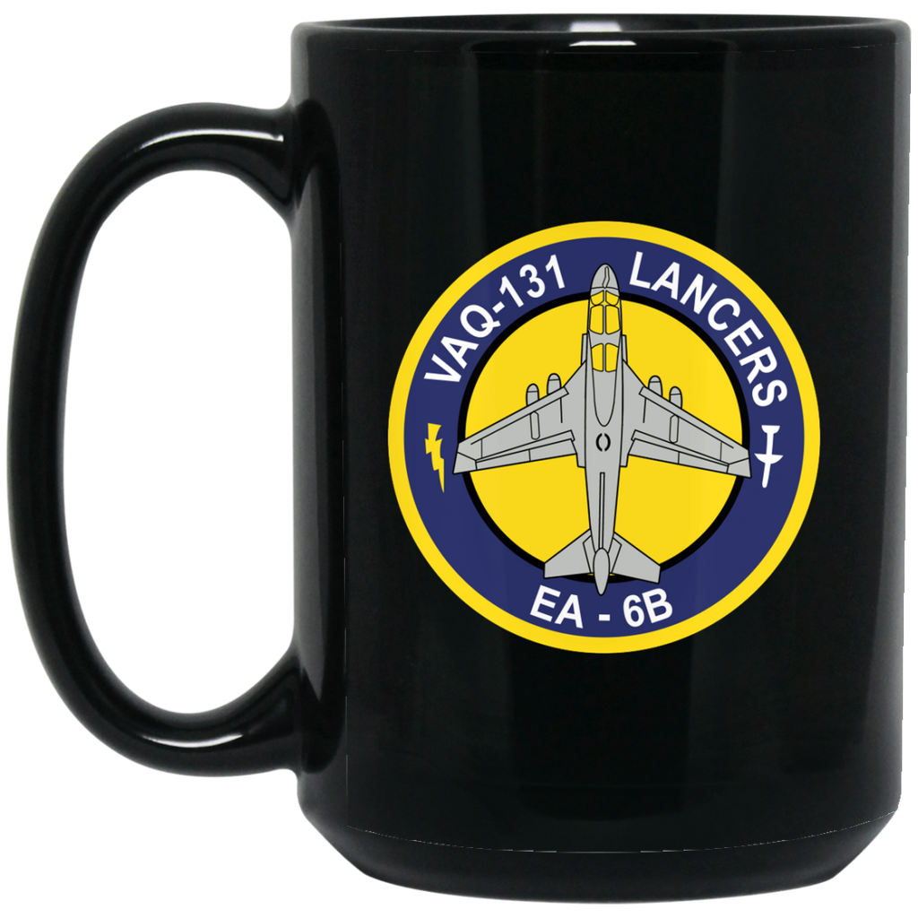 VAQ 131 9 Black Mug - 15oz