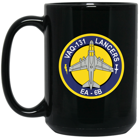 VAQ 131 9 Black Mug - 15oz