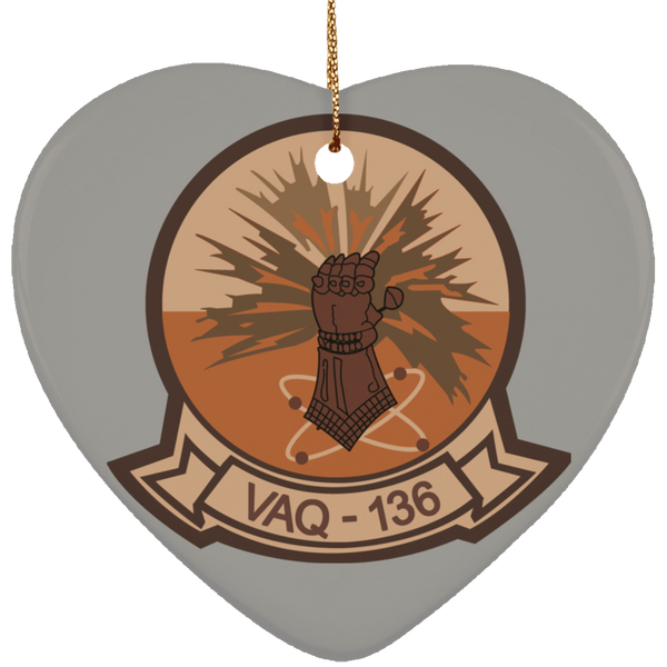 VAQ 136 2 Ornament Ceramic - Heart