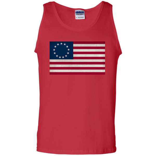 Betsy Ross Flag Cotton Tank Top