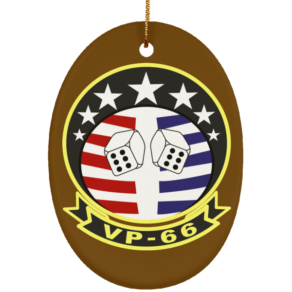 VP 66 4 Ornament Ceramic - Oval